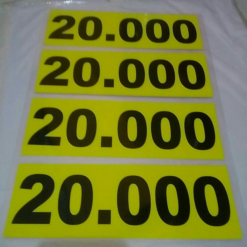 

Harga Obral Laminating /1Folio dapat 4 pcs / Hargaobral / Obralan / Bandrol Harga