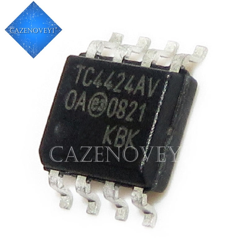 5pcs / lot Sparepart Komponen Elektronik Chip TC4424AVOA TC4424AV TC4424 TC4428ACOA TC4432EOA TC4432 SOP-C4432