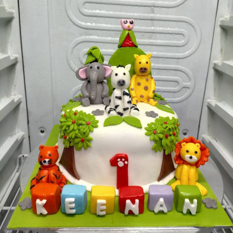 

kue ulang tahun zoo