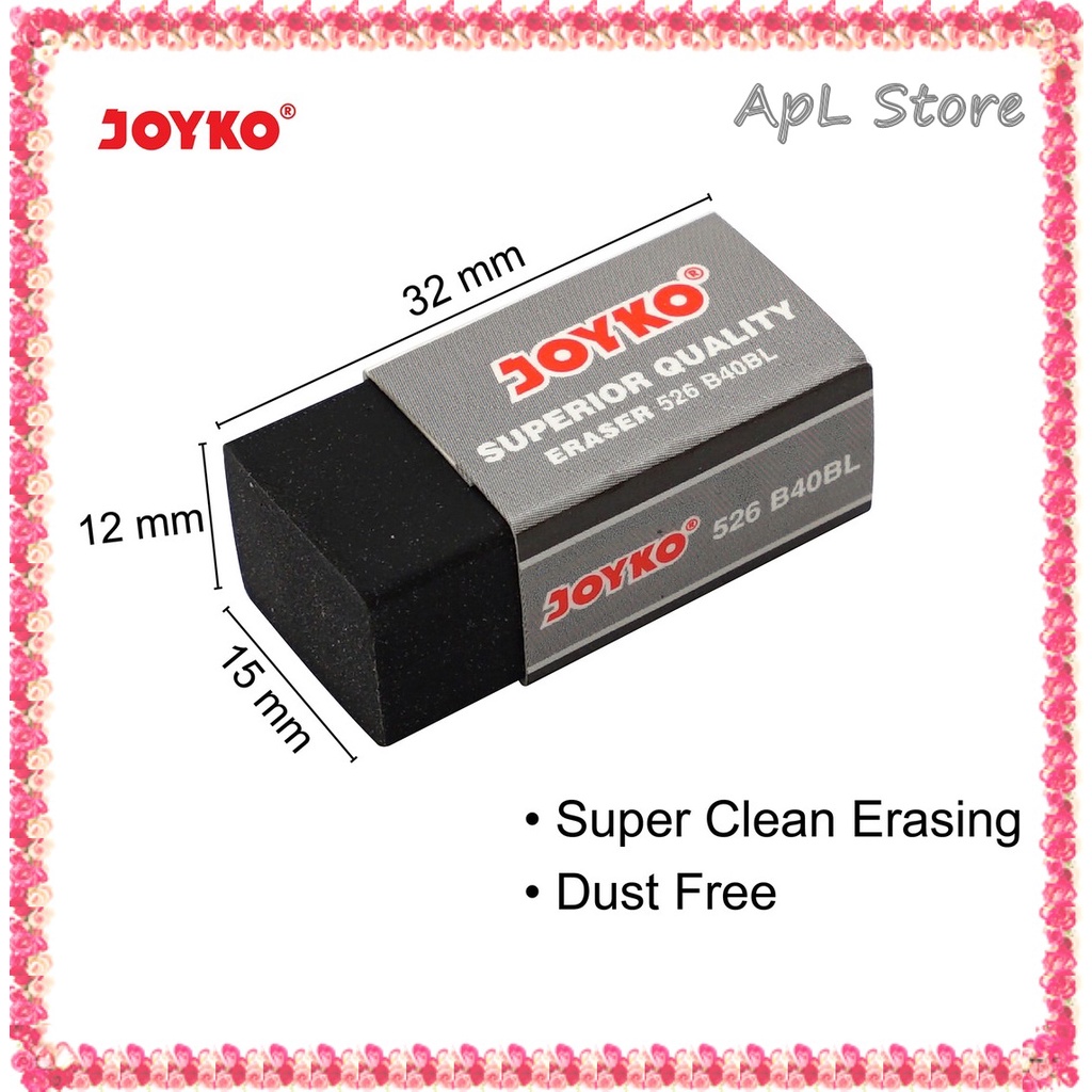 

Penghapus Joyko Hitam 526-B40BL B016