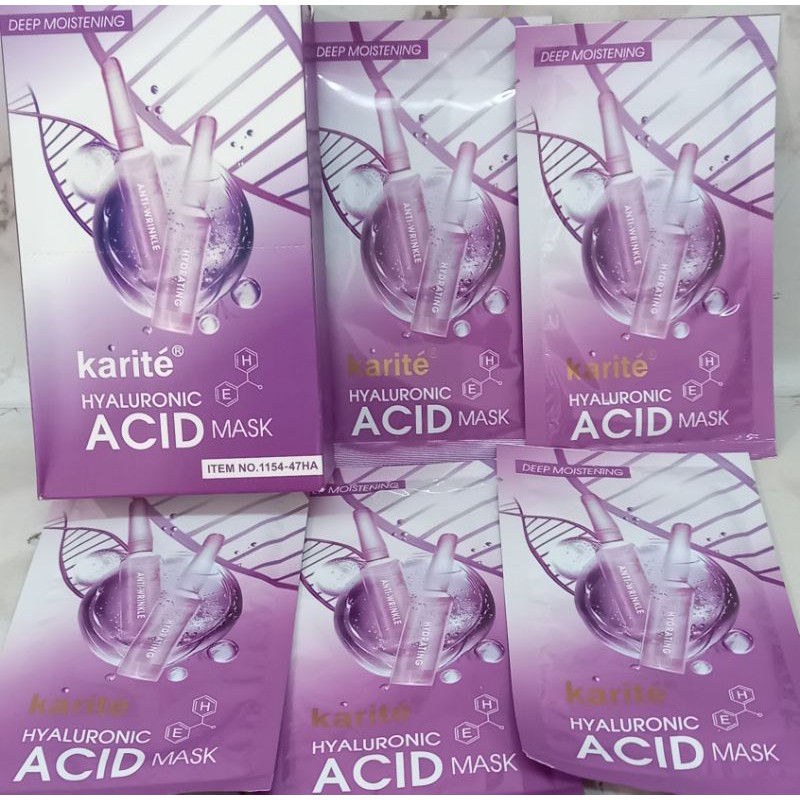 PROMO BESAR  1BOX ISI 10PCS MASER WAJAH ACID KARITE NO.1154-47HA