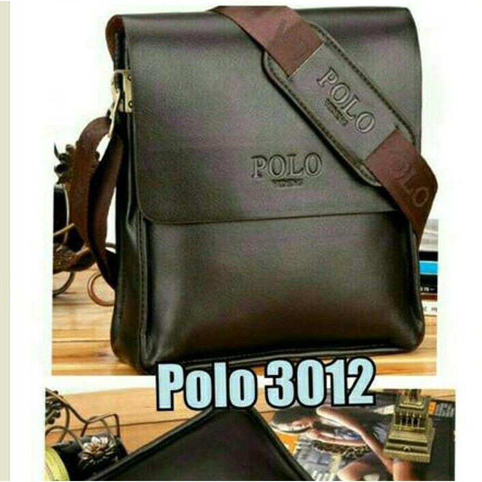 Paling Murah Tas Polo Videng Sling Bag Selempang Clutch Pria Kulit Mtp
