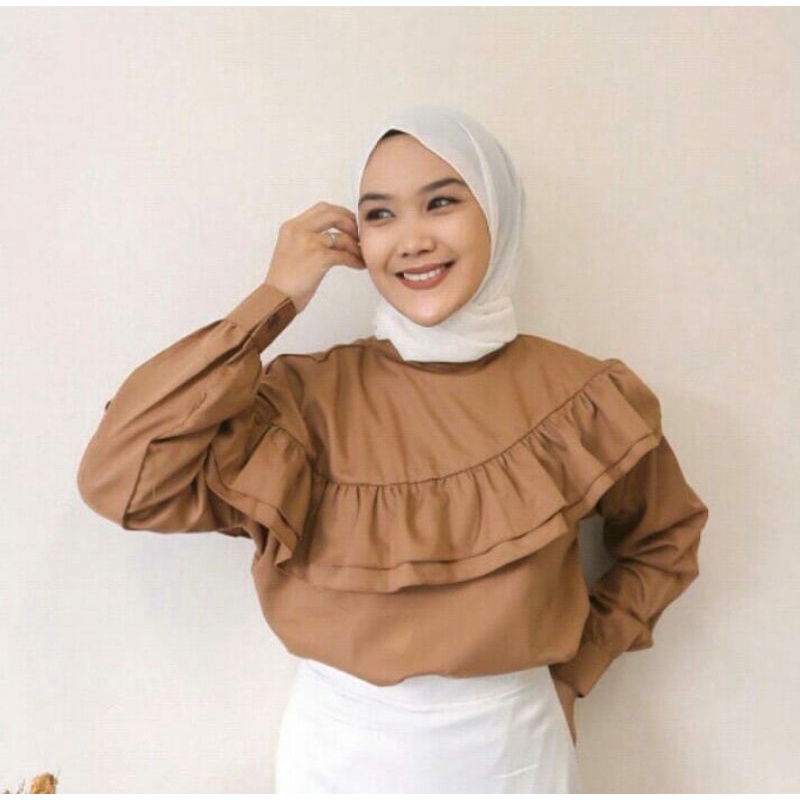 Baju Imfort Wanita Narin Blouse Syakila