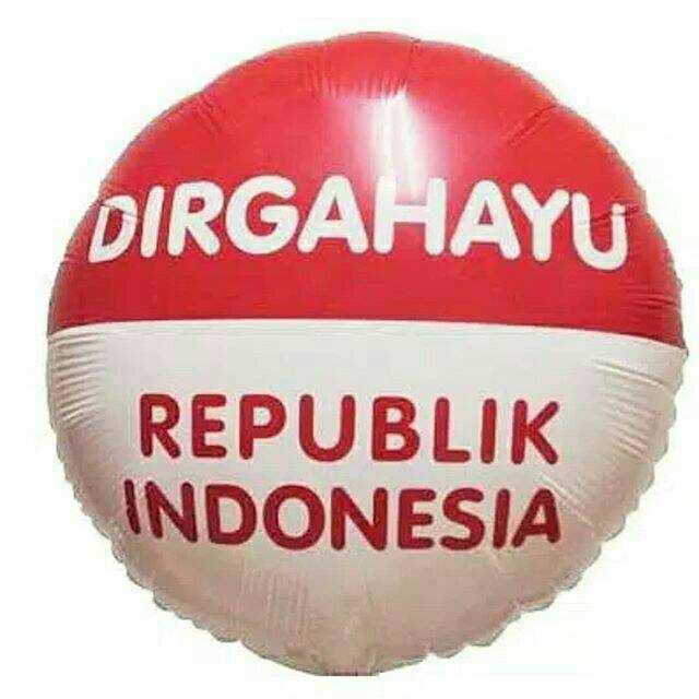 Jual Balon Foil Dirgahayu Ri Shopee Indonesia