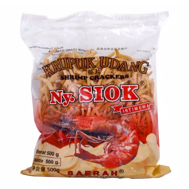 

Kerupuk Udang Ny.Siok 500gr