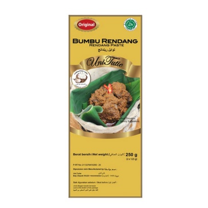 

Uni Tutie - Bumbu Rendang 250gr -5000