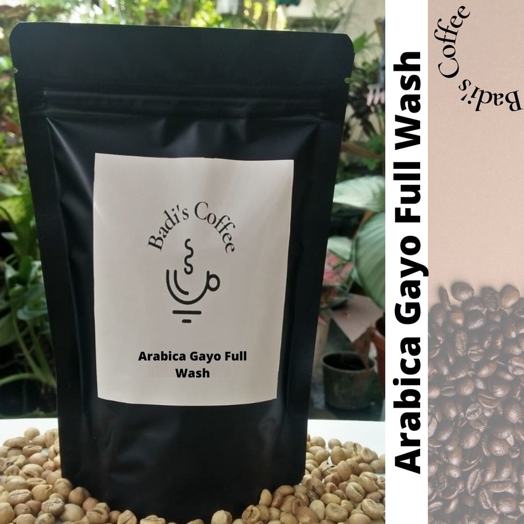 

Kopi Arabica Gayo Full Wash 200 Gr 100% Murni (Gren Beand Grade 1)