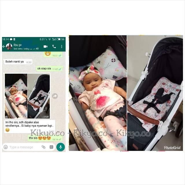 Alas stroller / alas stroler / stroller pad jurassic / car seat pad / cover stroller