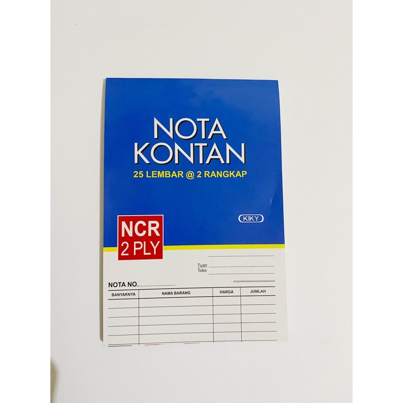 

nota kontan 2ply