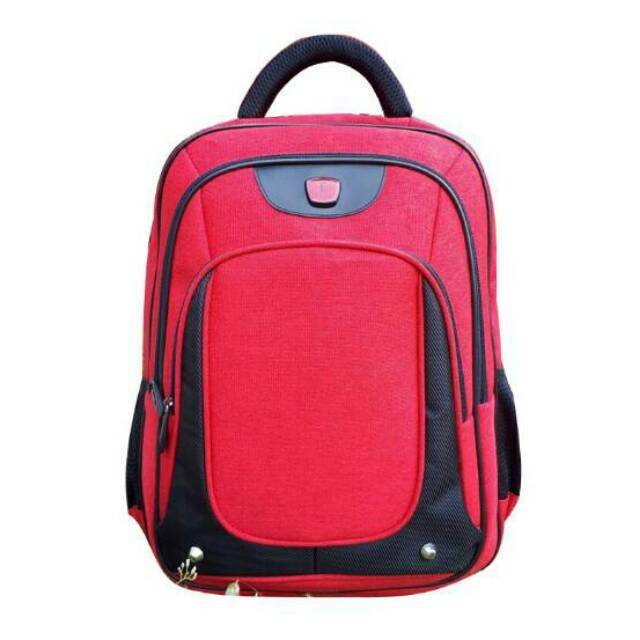 Tas Ransel Backpack Bodypack Softcase Laptop Polofelix Pria Wanita Sekolah Kuliah Kerja Murah