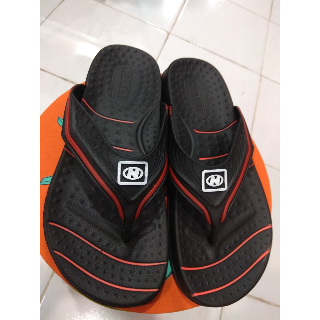 gos Sandal Jepit Pria New Era MB E 5021 (BSR) Besar Jumbo Karet Lentur Santai Rumah Sehari-hari Ringan size 39-44