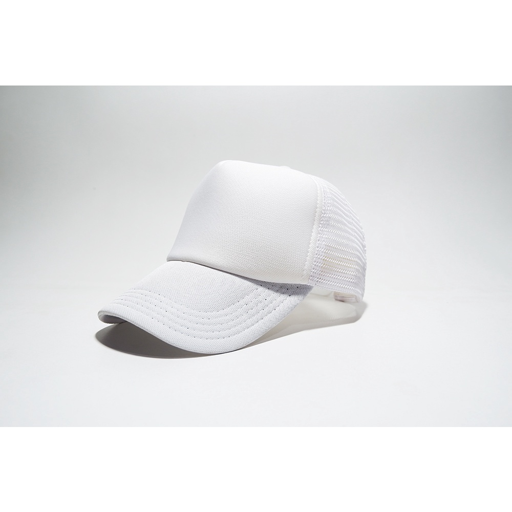 Jual Topi motif anime - topi 2 warna - Topi jaring - putih | Shopee