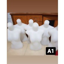 MANEKIN PATUNG DEWASA WANITA (bekas baru 1 tahun pakai)