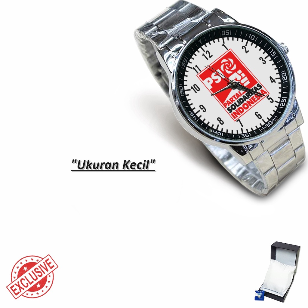 Jam Tangan Rantai Couple PARTAI SOLIDARITAS INDONESIA - 02 (Nice)