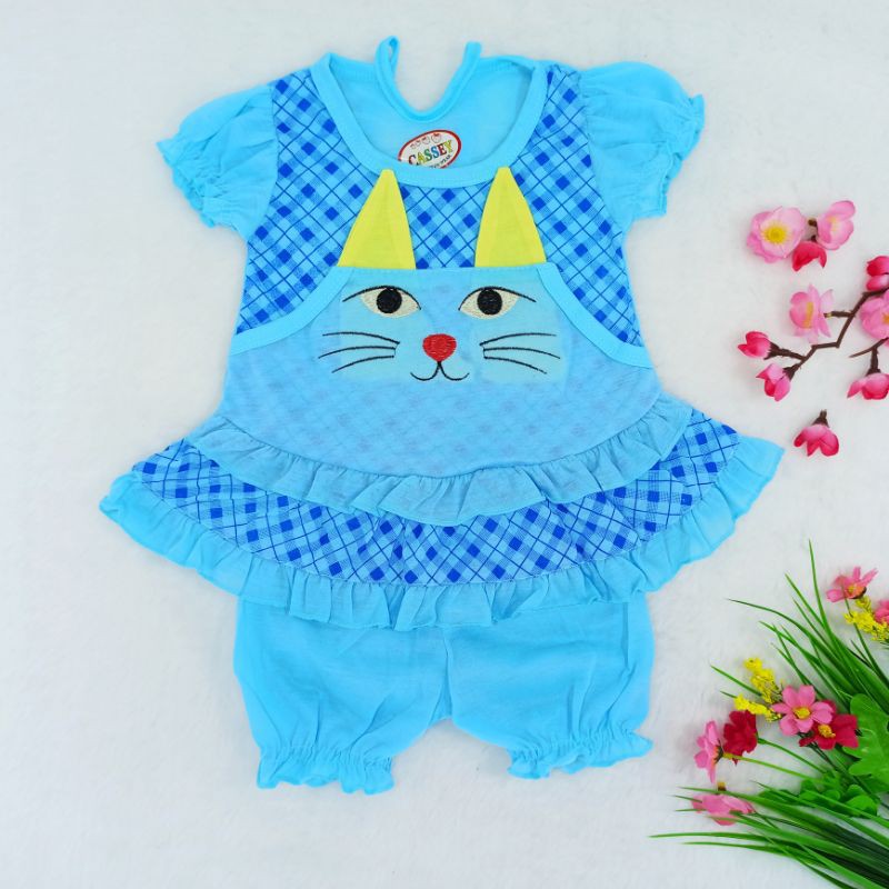 [Ss-7020] Pakaian Bayi New Born 0-9bulan, Pakaian Anak Perempuan, Dress Bayi, Baju Bayi Lucu