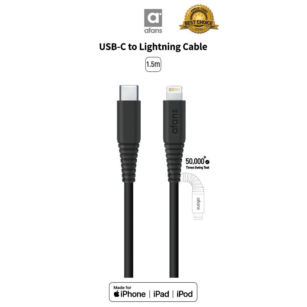 Jual Kabel Zikko Iphone APPLE USBC to Lightning cable Shopee Indonesia