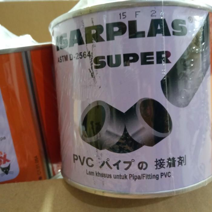 Lem Pipa Lem Pipa Pvc Isarplas Kaleng 400 Gram