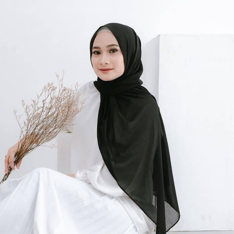 Pashmina Ceruty Babydoll 180x75 II Hijab Pasmina