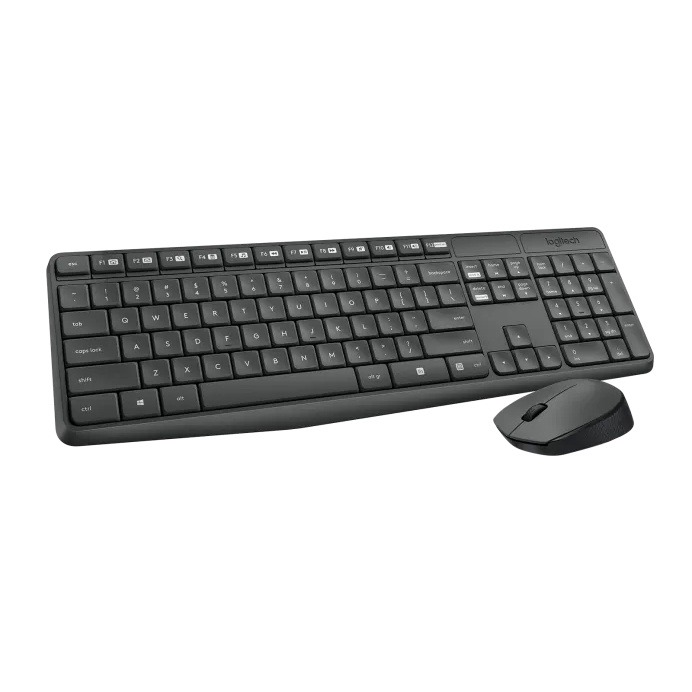 Keyboard Mouse Wireless Logitech MK235