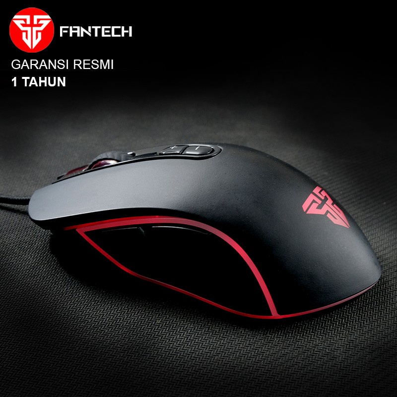 Mouse Gaming Fantech X13 Wars Macro RGB Black