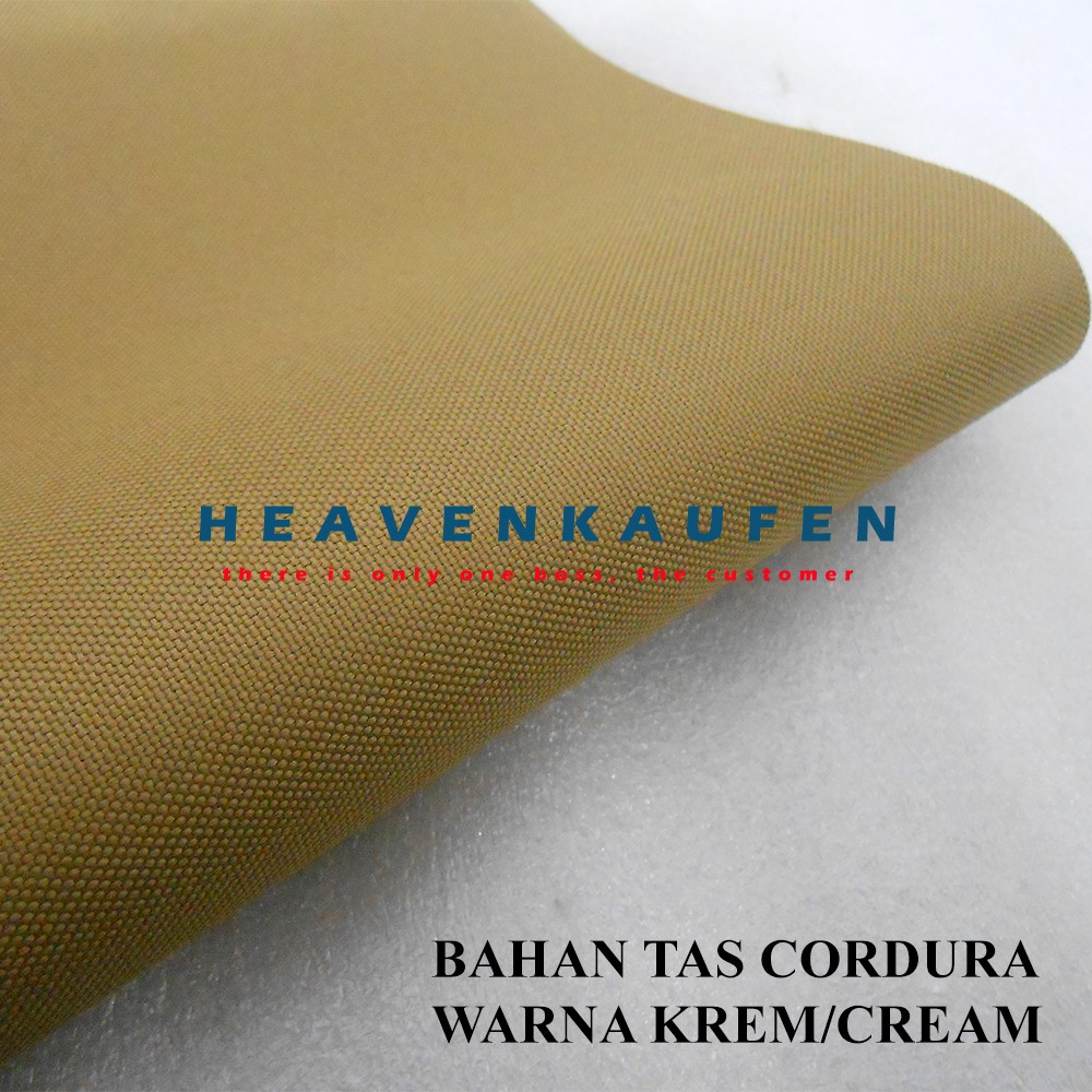 Bahan Kain Tas Cordura Warna Cream/Krem