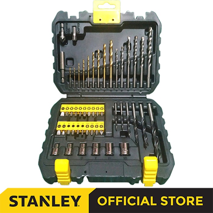 Stanley 50 Pcs / 100 Pcs Mata Bor & Mata Obeng Set