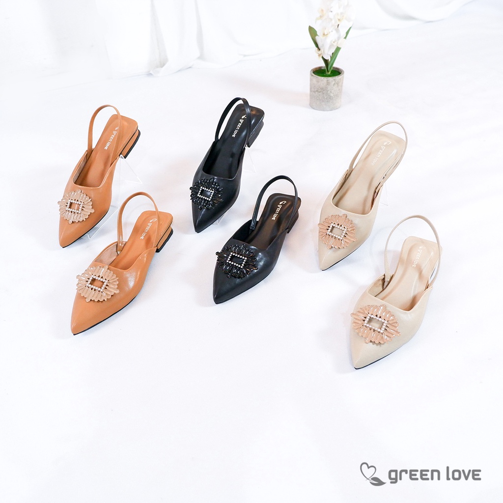 Green Love Sandal Selop AGATHA