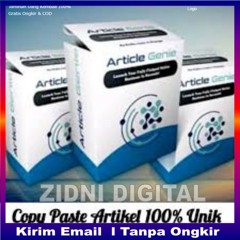 ARTICLE GENIE - ARTIKEL GENERATOR LOLOS COPYSCAPE - SEO SOFTWARE TUGAS MARKETING PELUANG TOOL BISNIS