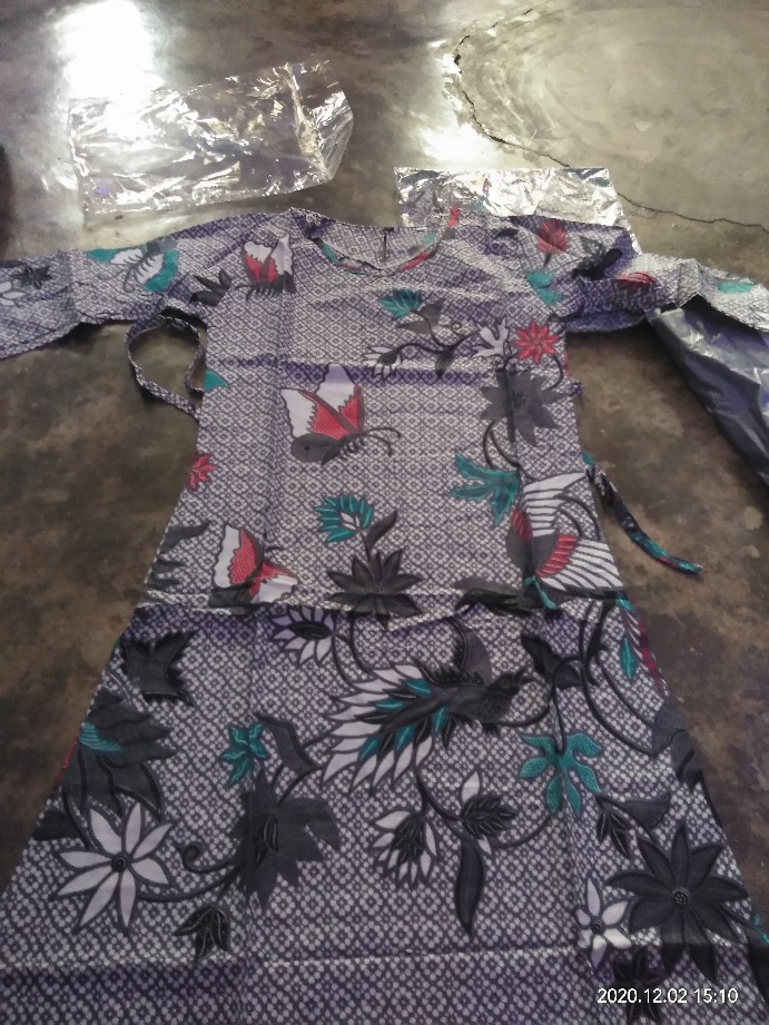 Batik Couple Keluarga Maura Couple Sania Ruffle Ori Ndoro Jowi Dnt Termurah