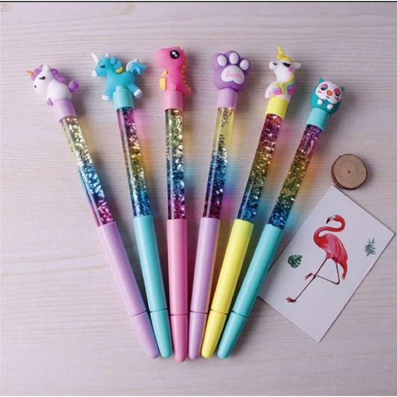 Pulpen gell karakter lucu