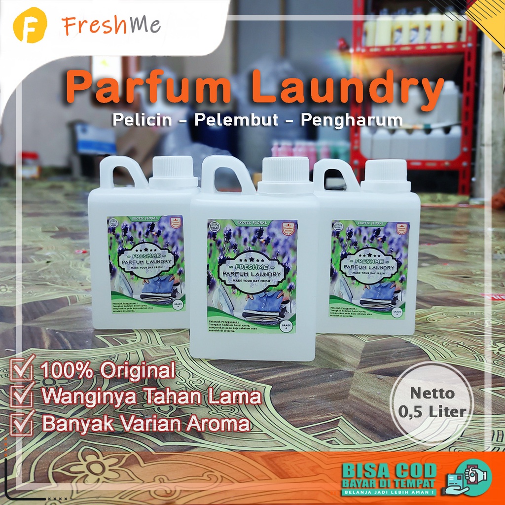 COD | PARFUM LOUNDRY TAHAN LAMA AROMA EXOTIC | 500 ML PENGHARUM PAKAIAN