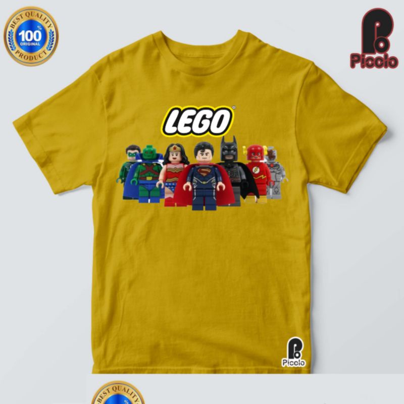 BAJU KAOS ANAK LEGO KARAKTER BAAHAN PREMIUM