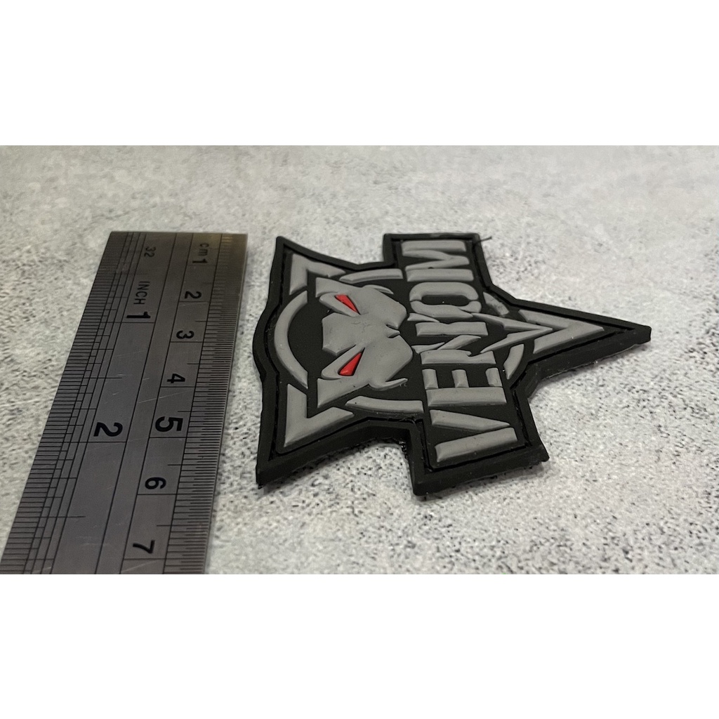 Patch Venom - Patch Velcro Venom - Prepetan Venom Segitiga - Velcro Karet