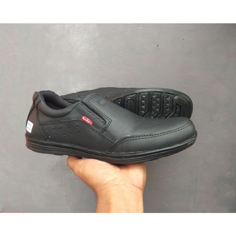 SEPATU PANTOVEL PRIA KICKERS BAHAN KULIT ASLI