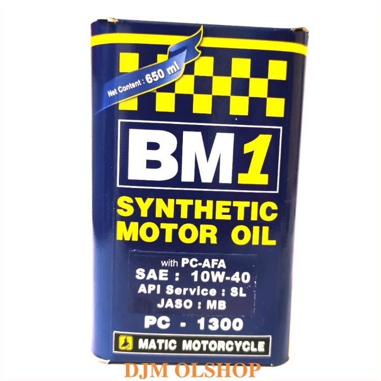 Oil BM1 PC 1300 For Matik SAE 10W-40 Jaso MB 650ml