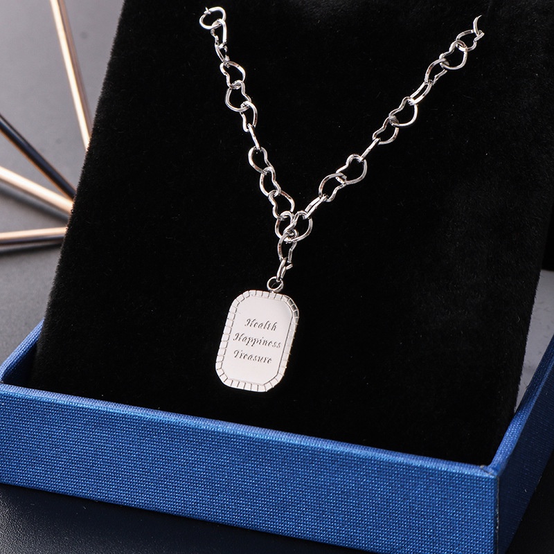 Kalung health happines treasure titanium korea style anti karat