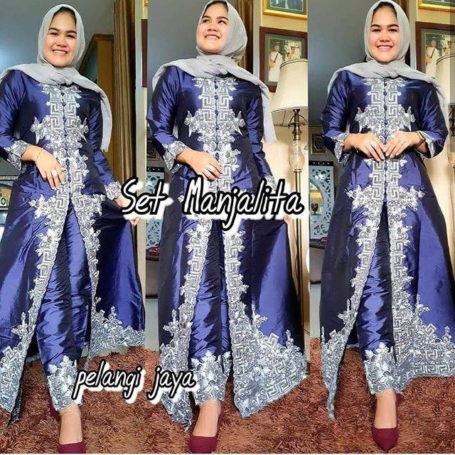 Kebaya gamis set manjalita pelangi jaya 1