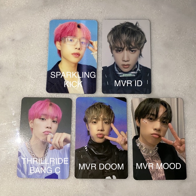 PC PHOTOCARD THE BOYZ SUNWOO THRILLRIDE MAVERICK