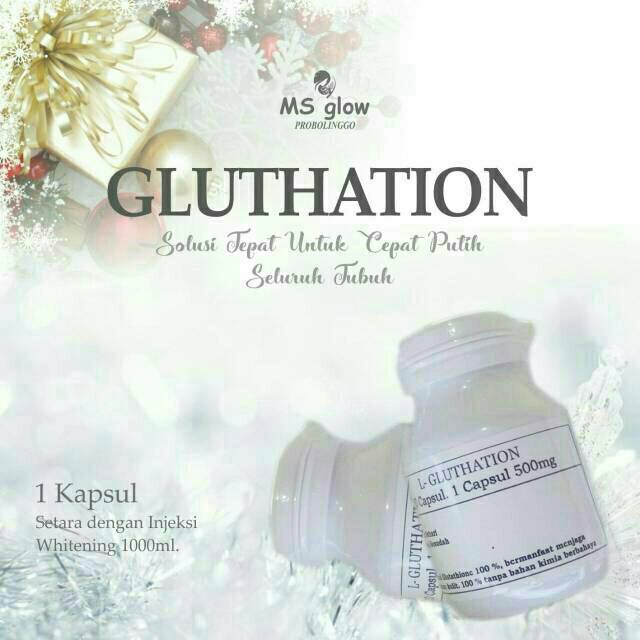 Ms Glow Gluthation Whitening Supplement L Gluthation Capsule Glutation Glutathione Msglow Ori Shopee Indonesia