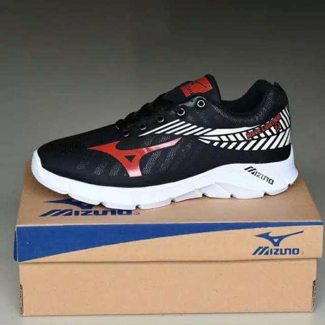 Sepatu mizuno 3d/sepatu olahraga/sepatu lari cowok