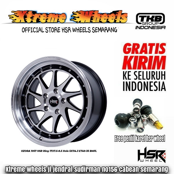 velg racing hsr wheel ring 17 tuk innova terios rush xpander outlander
