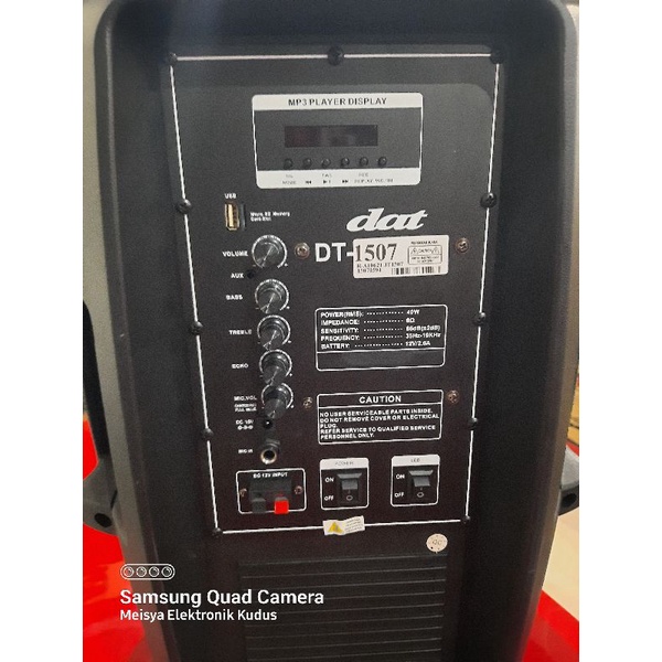 Spiker Portabel 15in DAT DT 1507