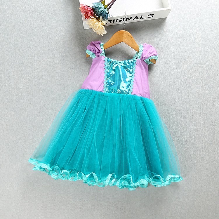 Kostum cosplay dress ariel anak gaun ariel anak ariel dress ariel