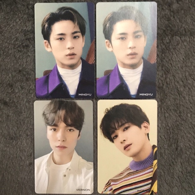 seventeen hitorijanai HMV thanks 1 mingyu wonwoo vernon pc photocard japan album jp