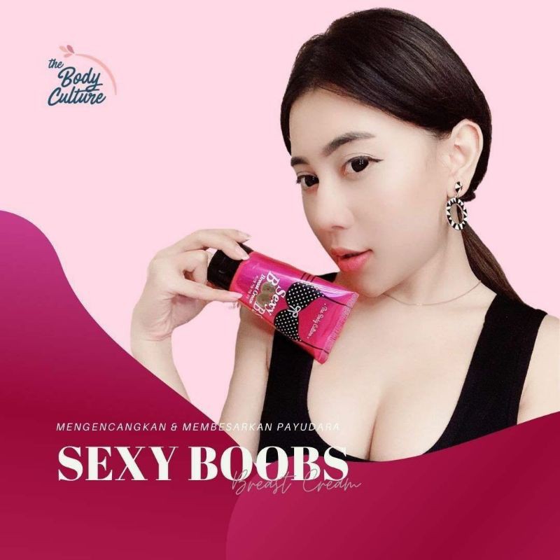 Krim Mengencangkan Payudara Sexy Boobs Original Breast Cream Pembesar Dada Perawatan Payudara Kendur