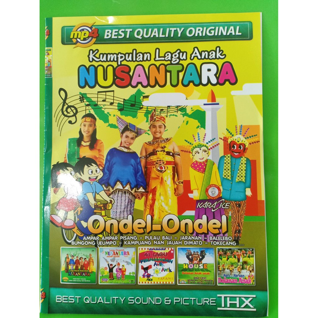 KASET lagu anak daerah nusantara -PROMOO DVD PROMOO MP4 lagu anak film