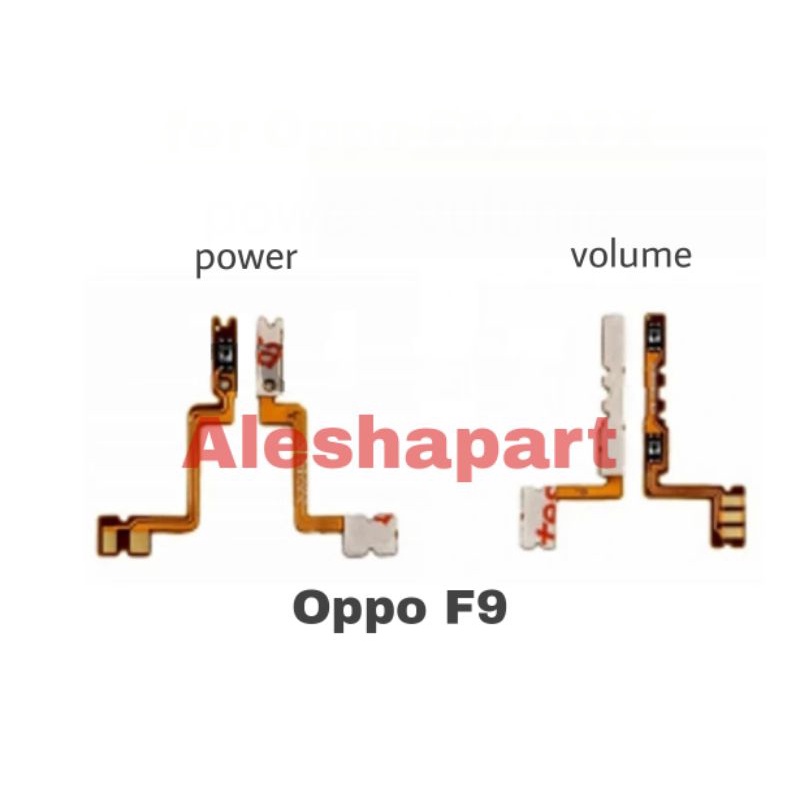 Flexible on off / power + volume Oppo F9/Realme 2 Pro