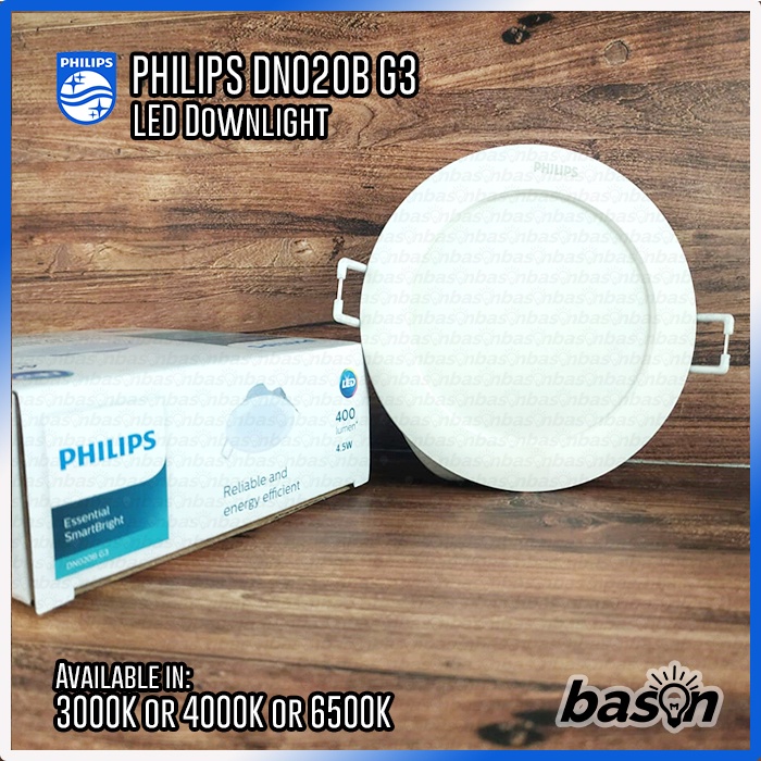 PHILIPS DN020B 4.5W LED4 3.5 inch / 90mm - LED Downlight