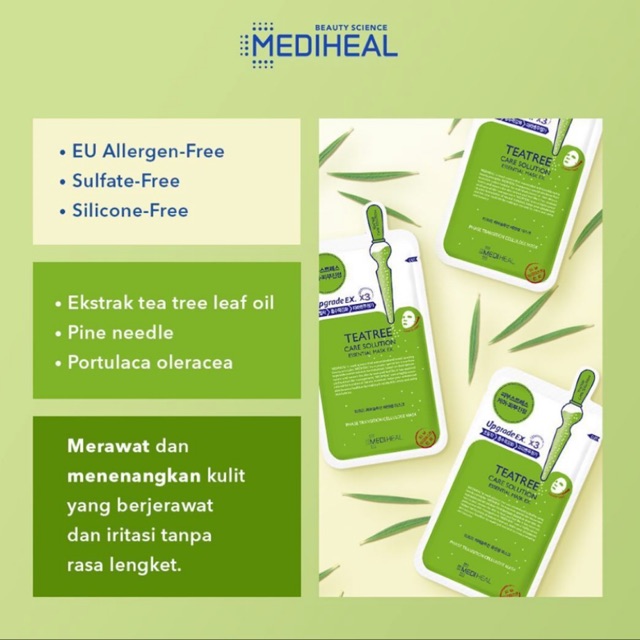 Mediheal Tea Tree Mask Sheet Bundle 10 pcs