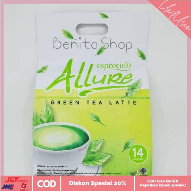 

⭐COD⭐ Esprecielo Allure Japanese Green Tea Latte Eco Bag